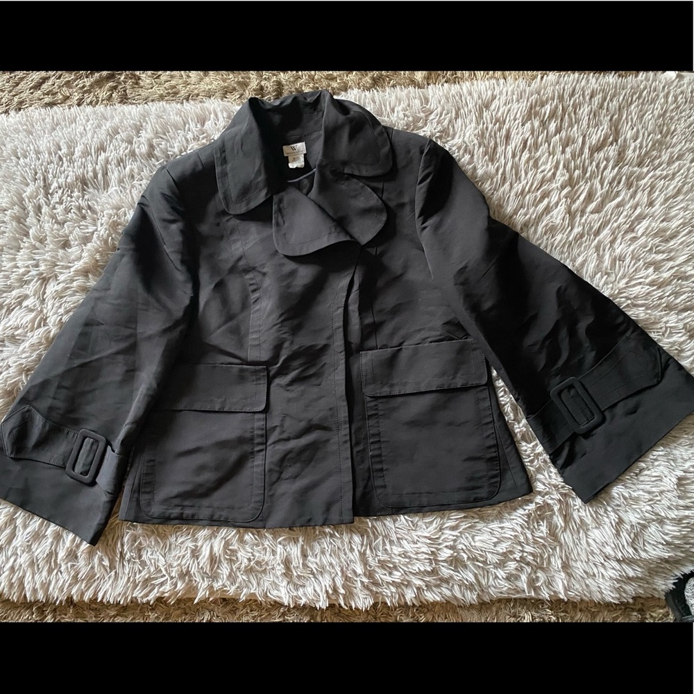 Black Jacket with bell sleeve 🔥 🔥🔥